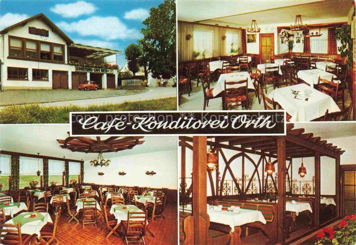 Zell Odenwald Cafe Konditorei Orth Gastraeume