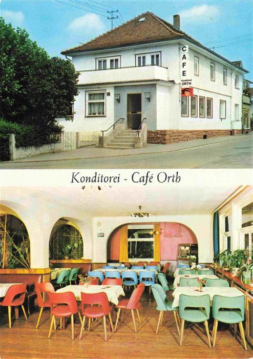 Zell Odenwald Cafe Konditorei Orth Gastraum