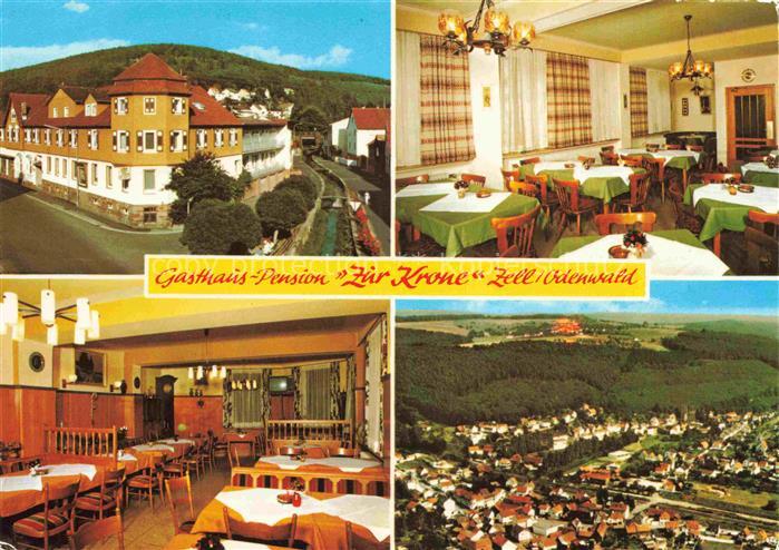 Zell Odenwald Gasthaus Pension Zur Krone Gastraeume
