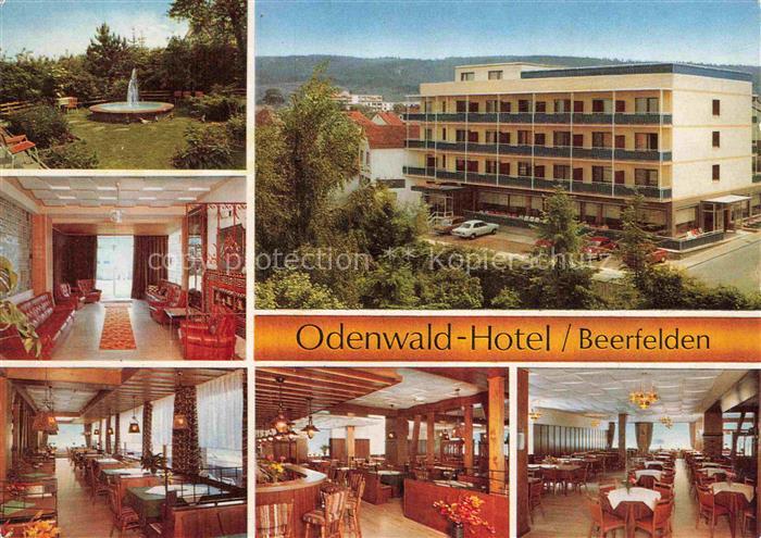 Beerfelden Odenwald Hessen Odenwald Hotel Park Flur Gastraeume