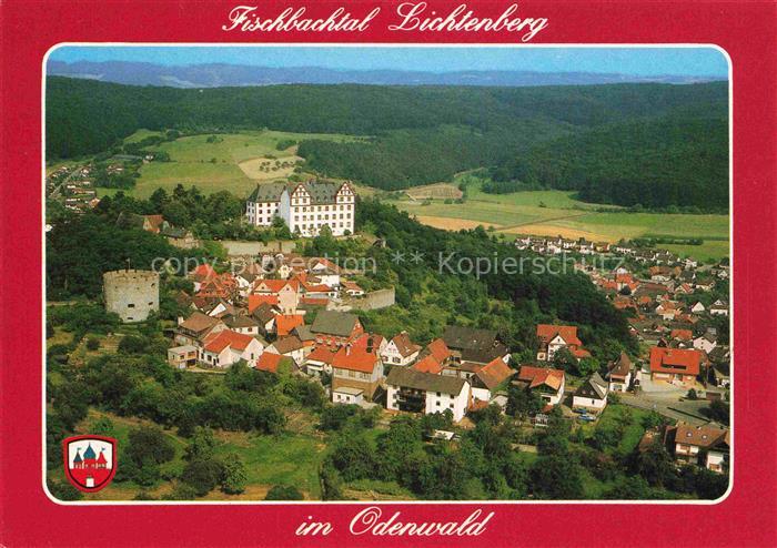 Fischbachtal Odenwald Hessen Fliegeraufnahme