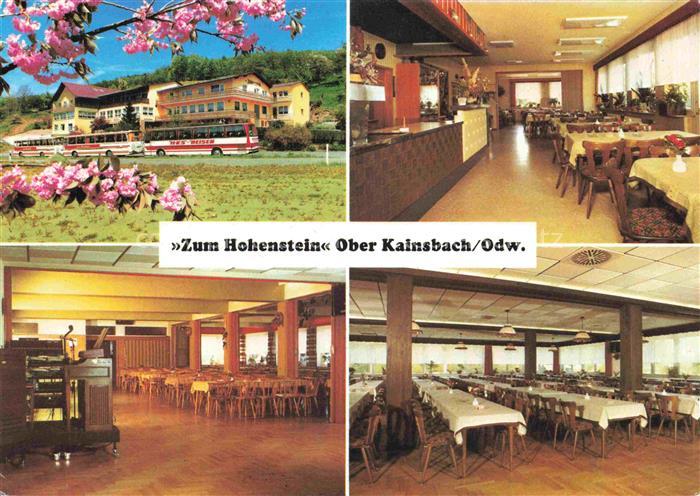 Ober-Kainsbach Reichelsheim Odenwald Hessen Gaststaette Zum Hohenstein Gastraeum