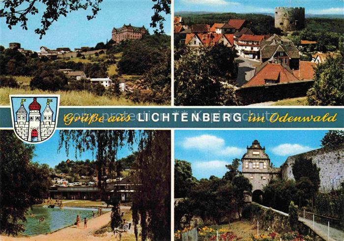 Lichtenberg Odenwald Schloss Lichtenberg Cafe Restaurant Freibad