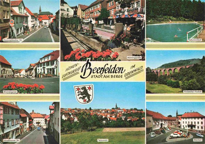 Beerfelden Odenwald Hessen Gummelsbacher Str Muemlingquelle Schwimmbad Brunnenga