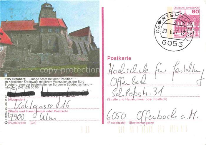 Breuberg Odenwald Hessen Burg Breuberg