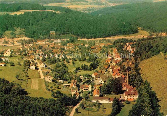 Zell Odenwald Fliegeraufnahme