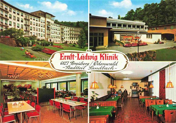 Breuberg Odenwald Hessen Ernst Ludwig Klinik Gastraeume OT Sandbach