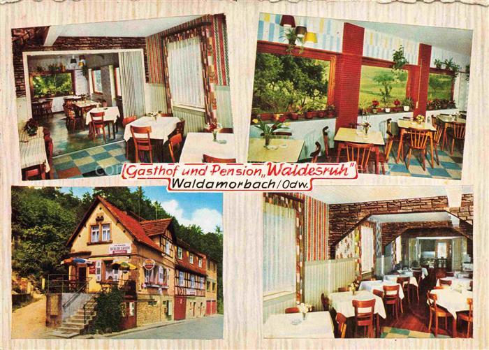 Wald-Amorbach Gasthof Pension Waldesruh Gastraeume