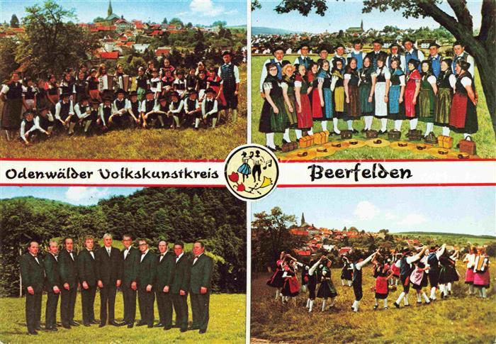 Beerfelden Odenwald Hessen Jugendtanzring und gemischter Chor der Trachtengruppe