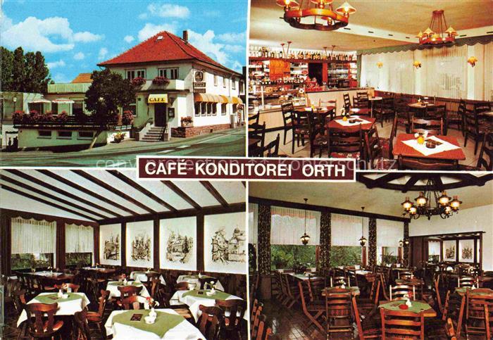 Zell Odenwald Cafe Konditorei Orth Gastraeume
