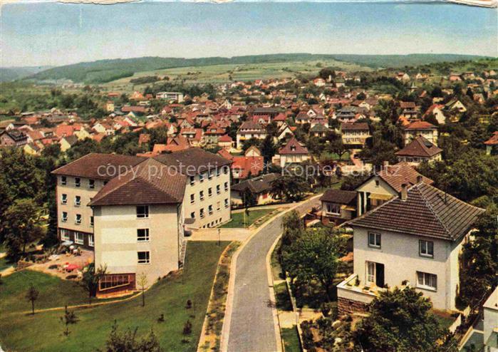 Bad Koenig Odenwald Hessen mit Blick auf Odenwald Sanatorium
