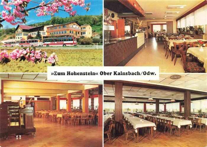 Ober-Kainsbach Reichelsheim Odenwald Hessen Gasthaus Zum Hohenstein Gastraeume