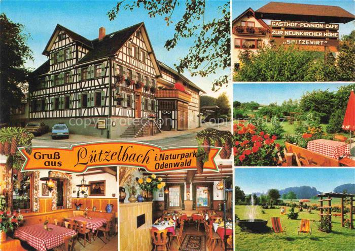 Luetzelbach Modautal Darmstadt-Dieburg Hessen Gasthaus Zur Neunkircher Hoehe Gas