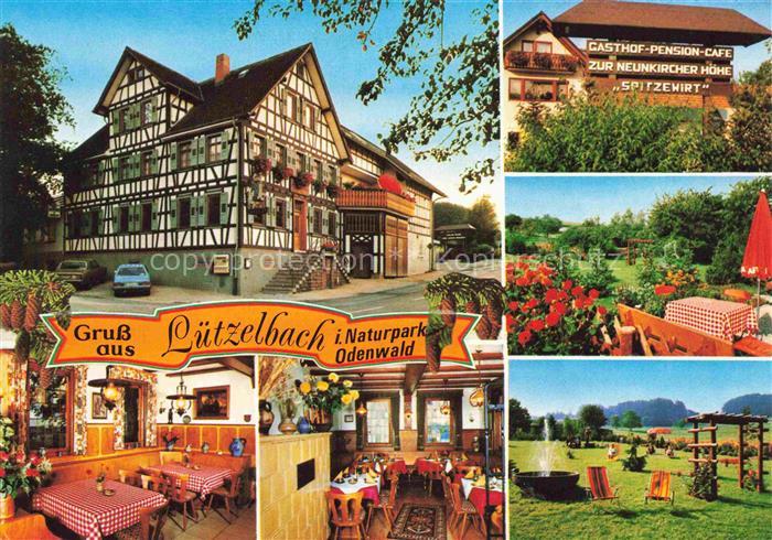 Luetzelbach Modautal Darmstadt-Dieburg Hessen Gasthaus Pension Zur Neunkircher H
