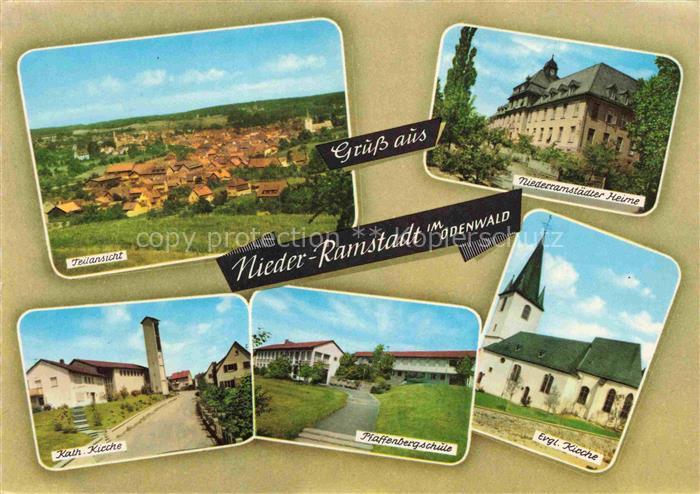 Nieder-Ramstadt Niederramstadt Muehltal DARMSTADT Panorama Niederamstaedter Heim