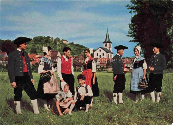 Reichelsheim Odenwald Odenwaelder Volkstrachten