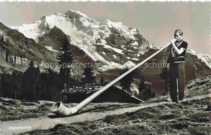 Alphorn Cor des Alpes-- Schweiz