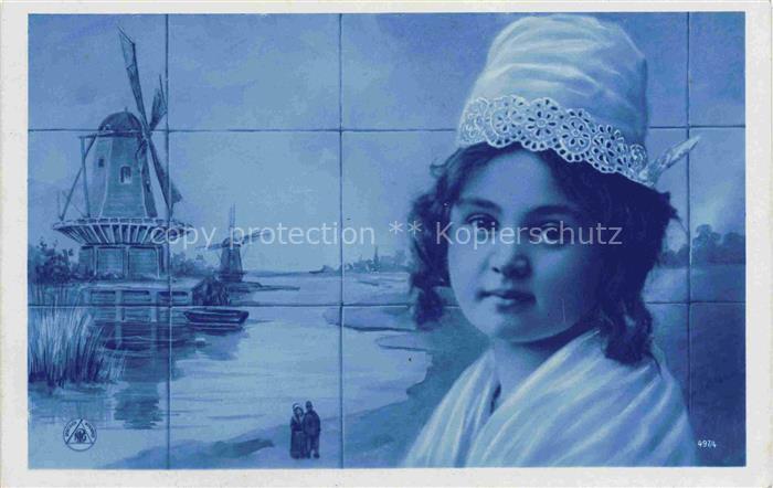 Foto NPG Nr. 497/4 Maedchen Windmuehle