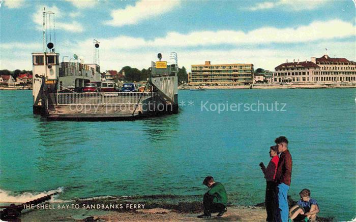 Schiffe Binnenschifffahrt Sandbanks Ferry