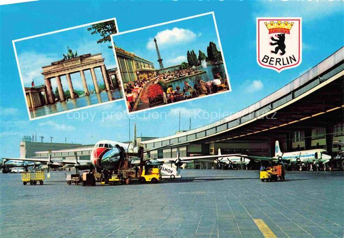 Flughafen Airport Aeroporto Berlin Tempelhof
