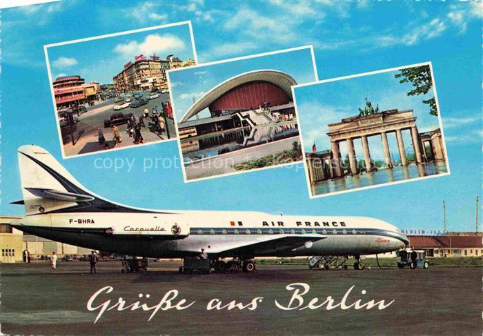 Flughafen Airport Aeroporto Berlin Air France