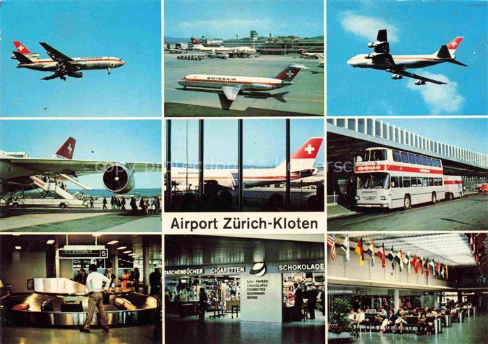 Flughafen Airport Aeroporto Zuerich Kloten