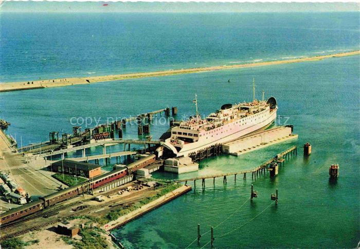 Faehre Ferry Bac Traghetto-- Bahnhofgaststaetten Deutschland Daenemark