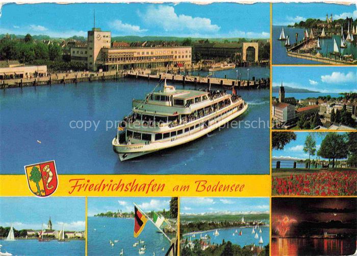 Schiffe Binnenschifffahrt Friedrichshafen Bodensee Stuttgart