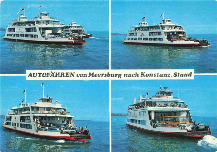 Faehre Ferry Bac Traghetto-- Meersburg Konstanz