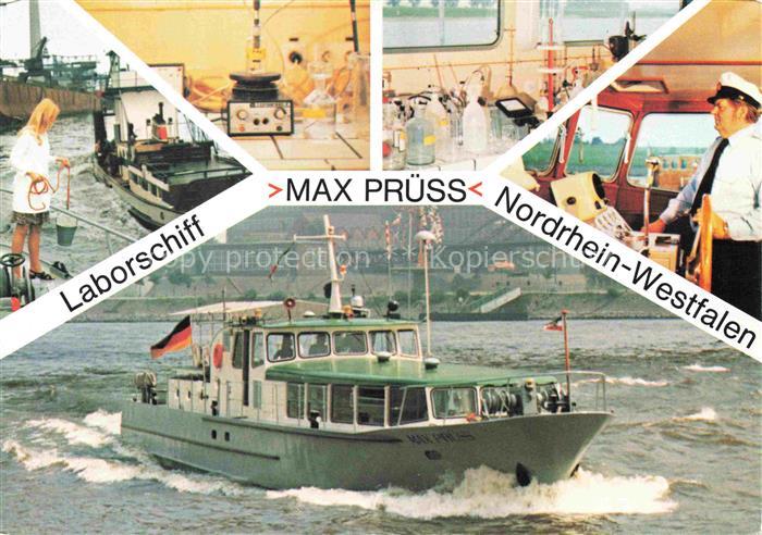 Schiffe Binnenschifffahrt Laborschiff Max Pruess Nordrhein Westfalen