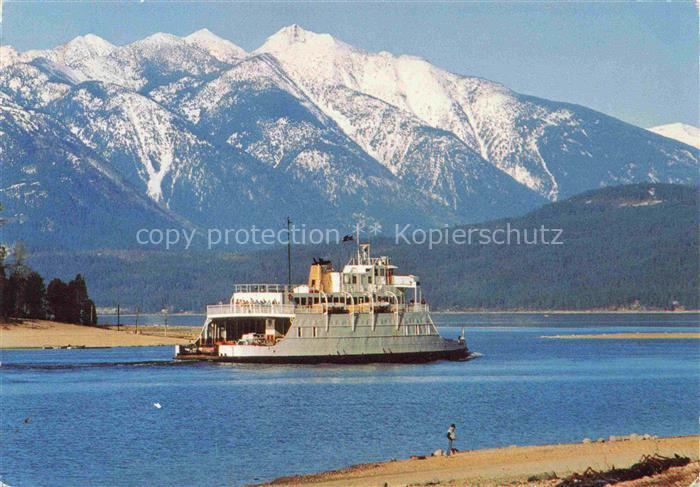 Faehre Ferry Bac Traghetto-- M.V.Anscomb Kootenay Lake