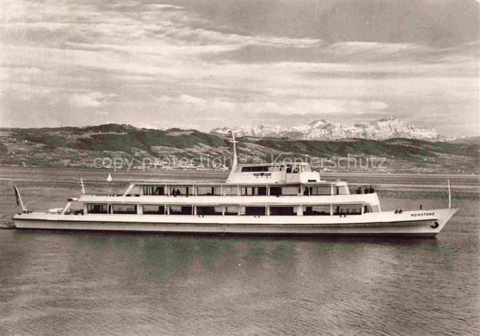 Schiffe Binnenschifffahrt MS. Konstanz Bodensee