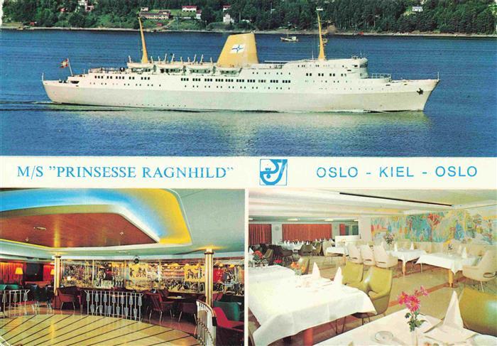 Schiffe Oceanliner M S Prinsesse Ragnhild Oslo Kiel