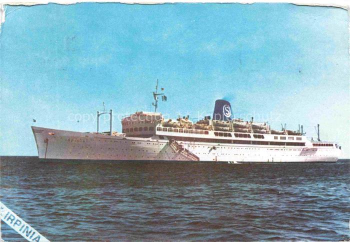 Schiffe Oceanliner Mv Irpinia Siosa Line