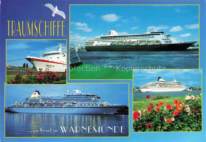 Schiffe Ships Navires Hochseeschiffe Warnemuende