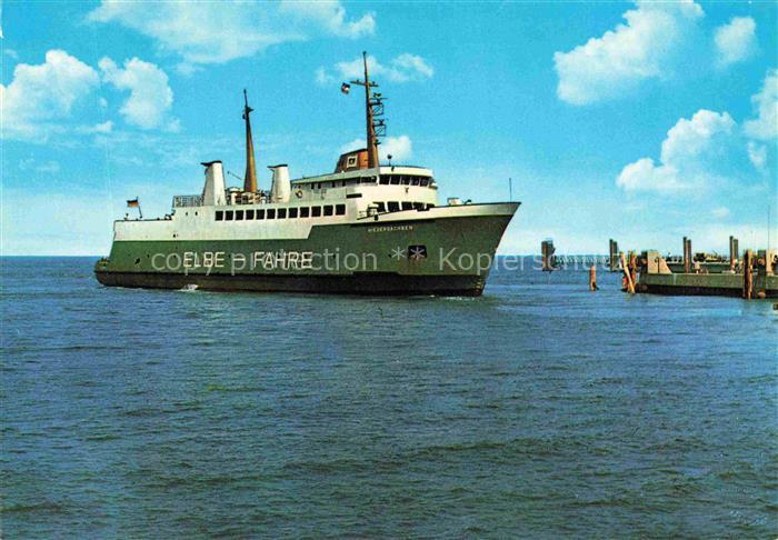 Faehre Ferry Bac Traghetto-- Elbe