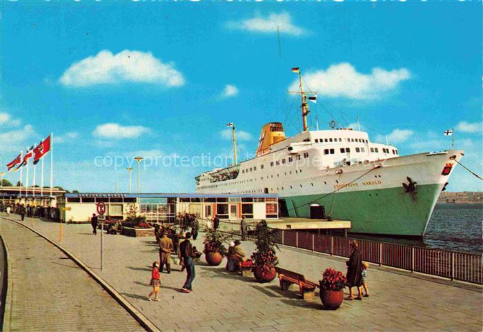 Schiffe Ships Navires Hochseeschiffe Kronprins Harald