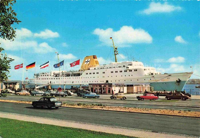 Schiffe Ships Navires Hochseeschiffe Kiel Kronprins Harald