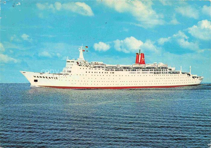Schiffe Oceanliner Deutsche Atlantik Line Hanseatic