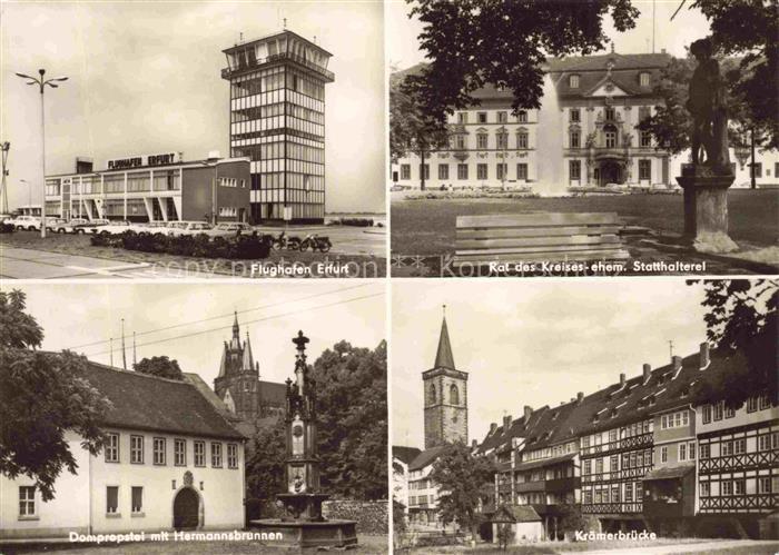 Flughafen Airport Aeroporto Erfurt Kraemerbruecke