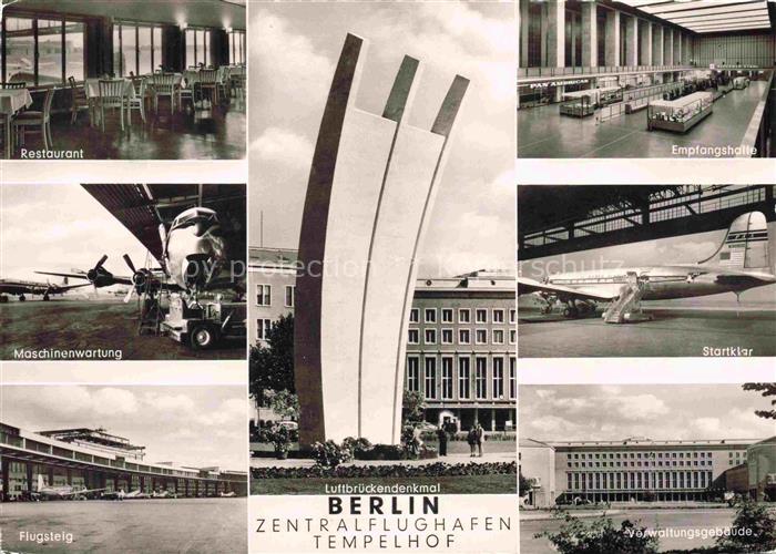 Flughafen Airport Aeroporto Tempelhof