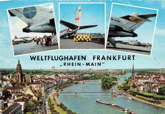 Flughafen Airport Aeroporto Frankfurt Rhein Main