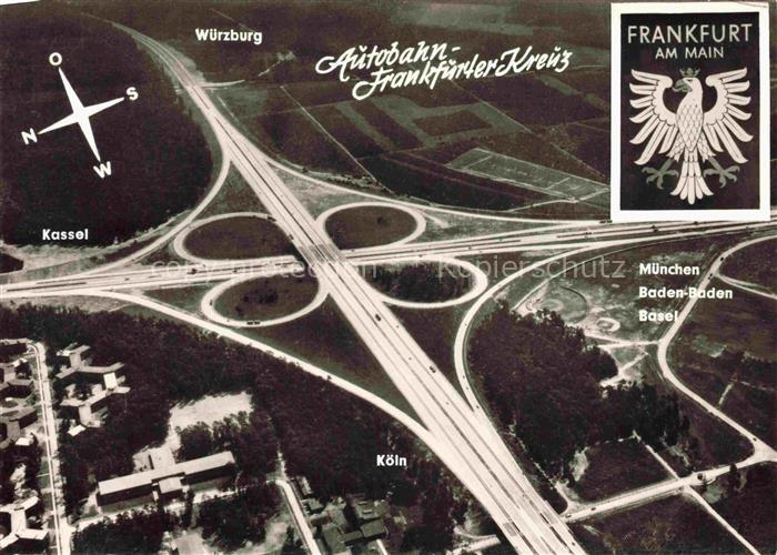 Flughafen Airport Aeroporto Frankfurt/Main Autobahn Koeln