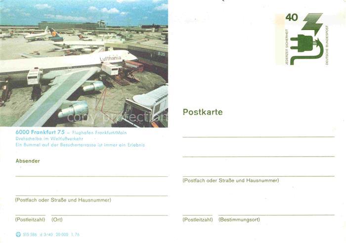 Flughafen Airport Aeroporto Frankfurt am Main