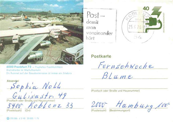 Flughafen Airport Aeroporto Frankfurt am Main