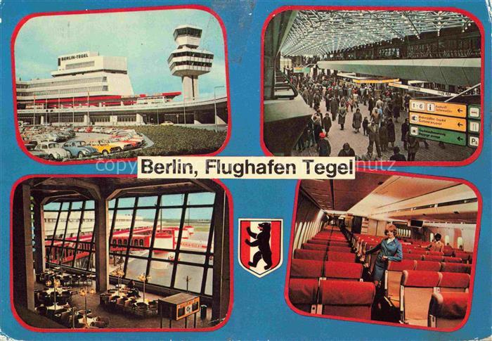 Flughafen Airport Aeroporto Berlin Tegel