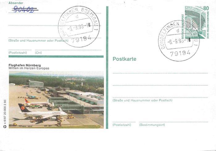 Flughafen Airport Aeroporto Nuernberg