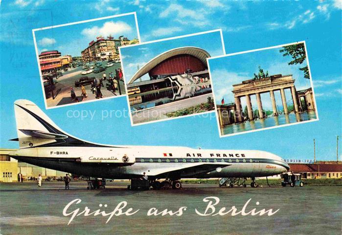 Flughafen Airport Aeroporto Berlin Air France