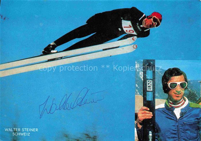 Skisport Skiing Ski-- Walter Steiner Schweiz