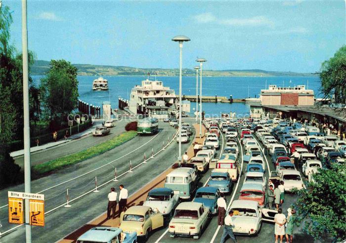 Faehre Ferry Bac Traghetto-- Hafen Konstanz
